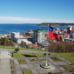 Vista desde la Intendecia Regional de Los Lagos 