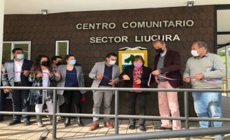 Con aportes del Gobierno Regional inauguran nuevo centro comunitario y cuartel de bomberos en Puqueldón