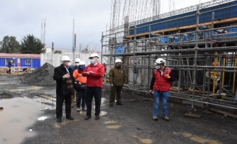 Autoridades visitaron obras del emblemático Liceo Carmela Carvajal de Osorno