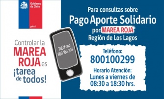 Gobierno comienza pago de los 750 mil pesos a familias afectadas por marea roja