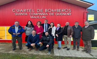 Más de 1.200 millones de pesos en inversión para Quenuir: Gobierno Regional impulsa obras clave en salud y seguridad