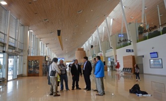 Ministro (s) de Obras Públicas presentó anteproyecto para ampliación del Aeropuerto El Tepual