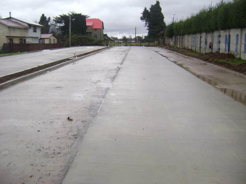 Mejoramiento de calle San Carlos de Fresia.