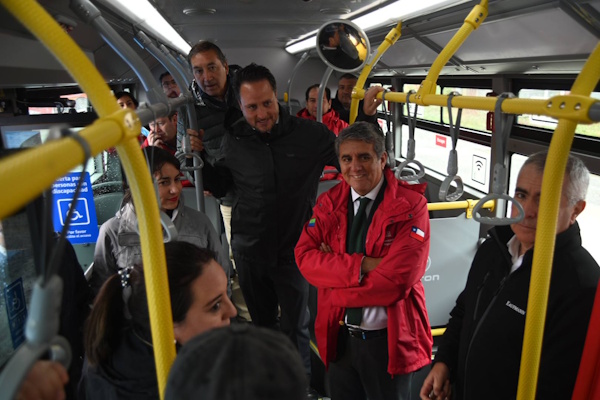 Hito de inicio de operación de buses eléctricos e inauguración de electro terminal Chinquihue