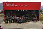 Inauguración del anhelado nuevo cuartel de bomberos en Hornopirén: más de 100 millones de pesos en inversión.