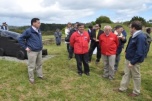 Subsecretario Miguel Flores junto a intendente Jaime Brahm inauguraron restauración de Fuerte San Miguel de Ahui en Chiloé