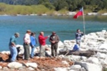Crecidas del Río Palena preocupan a la comunidad