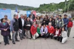 Intendente Montes y subsecretario de Pesca entregaron cheques a mujeres pescadoras