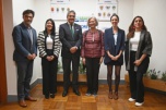 Gobernador Alejandro Santana recibe a expertos de la UNESCO para dar inicio a visita a Iglesias Patrimoniales de Chiloé