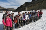 Menores de Futaleufú practican ski en Argentina