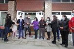 Futaleufú: Gobernador Vallespín participa en la inauguración de un nuevo gimnasio municipal y terminal de buses