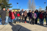 Gobernador Regional visita junto a la comunidad la recién inaugurada plaza Vista Hermosa en Curaco de Velez.