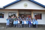 Autoridades regionales felicitan a la comunidad educativa de la Escuela de Aucar