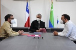 Gobernador Vallespin y futuro ministro de Obras Públicas trazan lineamientos de trabajo para la región de Los Lagos